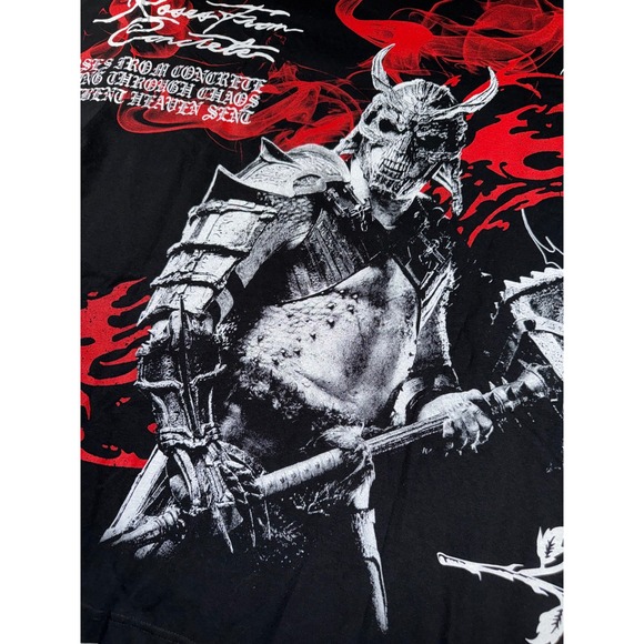 Civil Regime Other - Civil Regime Mortal Kombat II Shao Kahn Black Graphic T-Shirt Mens XL NWT